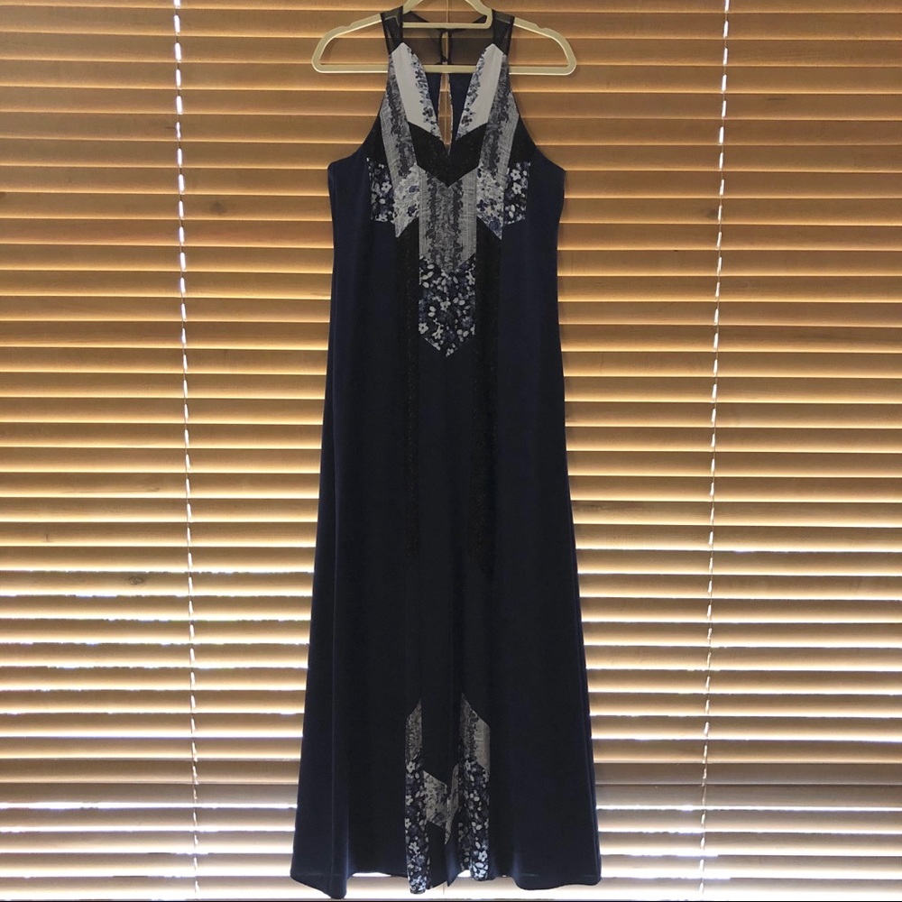 BCBG Runway Halter Maxi Dress NWT